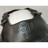 Image 5 : LOT OF 2 - WWII U.S. NAVY MK IV DIAPHRAGM GAS MASK & LEATHER FLIGHT HELMET