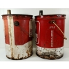 Image 2 : LOT OF 2 - WHITE ROSE CANS - 5 GAL 