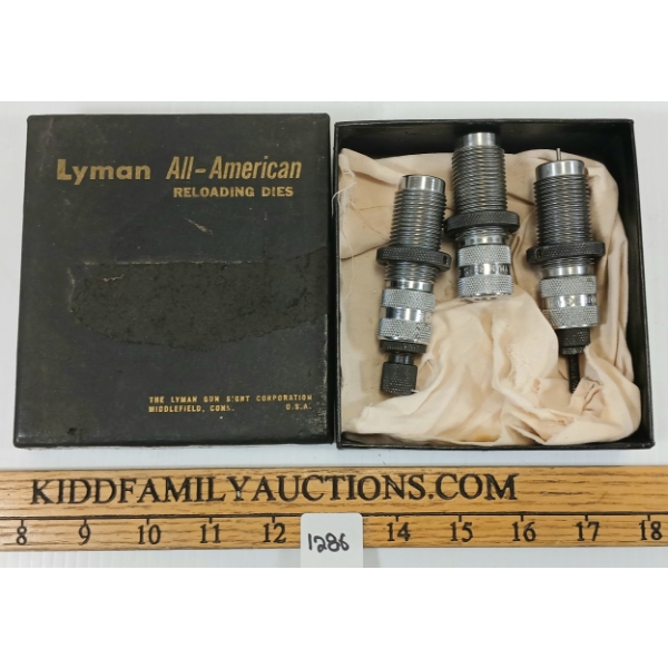 LYMAN .38-S WIN DIE SET