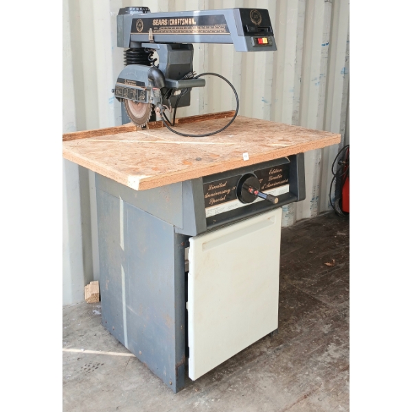 SEARS CRAFTSMAN 10IN RADIAL ARM SAW