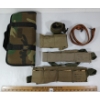 Image 1 : LOT OF 6 - LEVY'S SOFT HANDGUN CASE, CARTRIDGE BELT & SLINGS