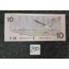 Image 2 : 1989 CDN $10 BANKNOTE - UNCIRCULATED