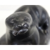 Image 2 : OTTER W/ FISH BY PETER IQALLU ANGUTIKIRQ (1919 - ?) - STONE