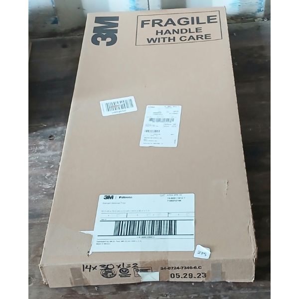 LOT OF 2 - 14 X 30 X 1IN FURANCE AIR FILTERS