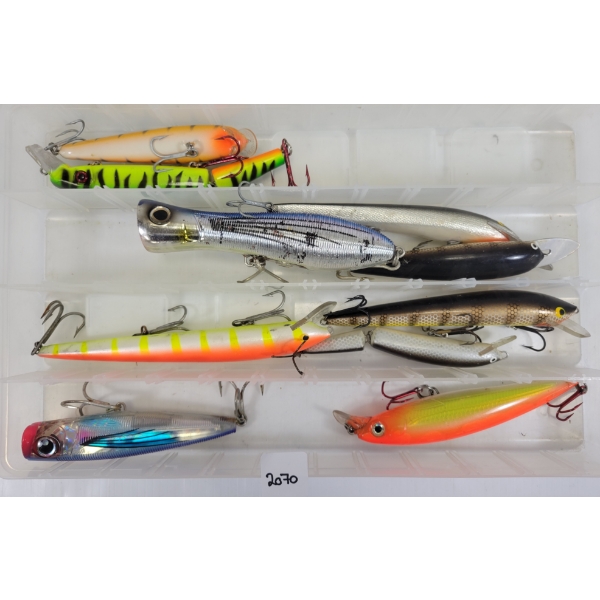 QTY OF MISC MUSKY LURES