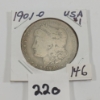 Image 2 : 1901 U.S. SILVER DOLLAR COIN