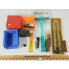 Image 1 : LOT OF 9 - RCBS POW'R PULL KIT, AMMO BOXES, HOPPE'S .243 / .25 BRUSH, ETC