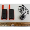 Image 3 : PAIR OF MOTOROLA RECHARGEABLE WALKIE-TALKIES
