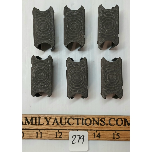 LOT OF 6 - M1 GARAND EN BLOC CLIPS