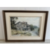 "SUMMER HAZE - QUEENSTON" BY MITCH KEIRSTEAD - FRAMED OIL ON BOARD