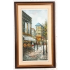 Image 1 : PARISIAN SCENE BY HENRY ROGERS - FRAMED OIL ON CANVAS