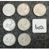 Image 1 : LOT OF 7 - 1946 CDN 25 CENT COINS