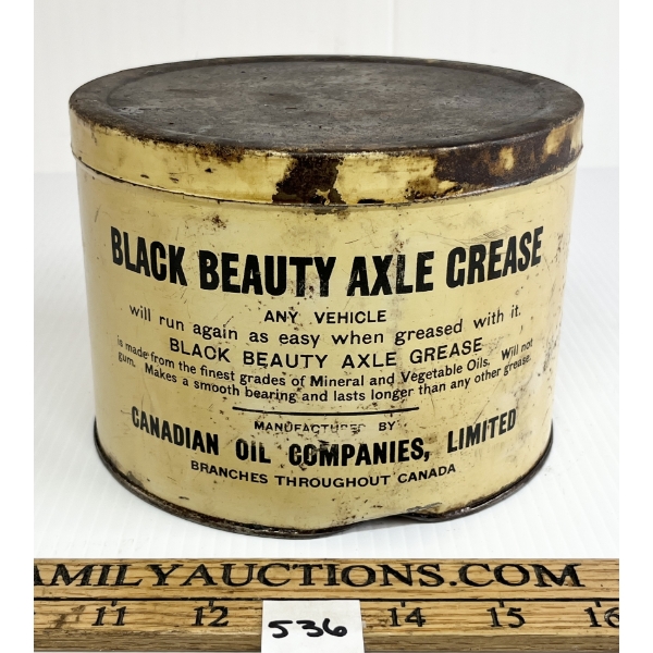 BLACK BEAUTY AXLE GREASE CAN