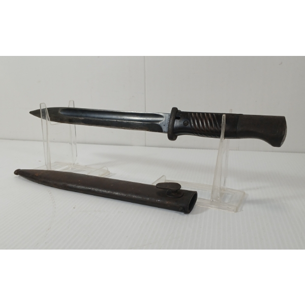 WWII GERMAN S84/98 III BAYONET W/ SCABBARD