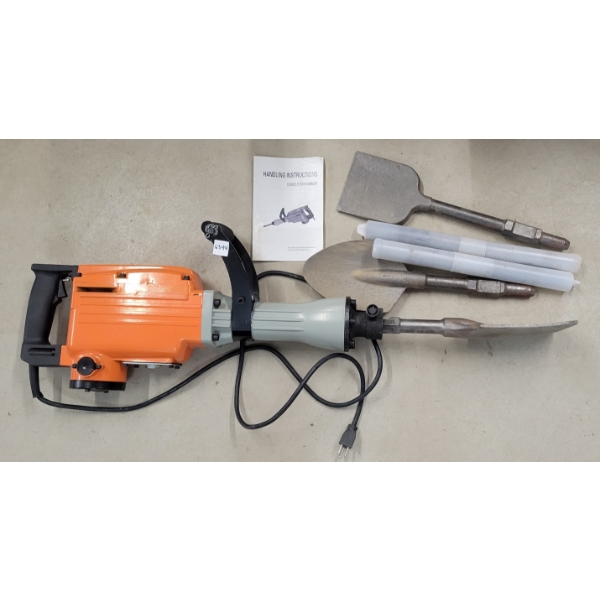 VEVAR 21G-ST-65 DEMO HAMMER W/ BITS