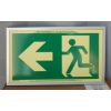 Image 2 : LOT OF 10 - GLOBRITE RUNNING MAN EXIT SIGNS
