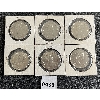 Image 2 : LOT OF 6 - 1968-1973 CDN DOLLAR COINS