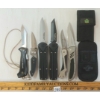 Image 2 : LOT OF 6 - ASSORTED FOLDING KNIVES W/ SHEATHS
