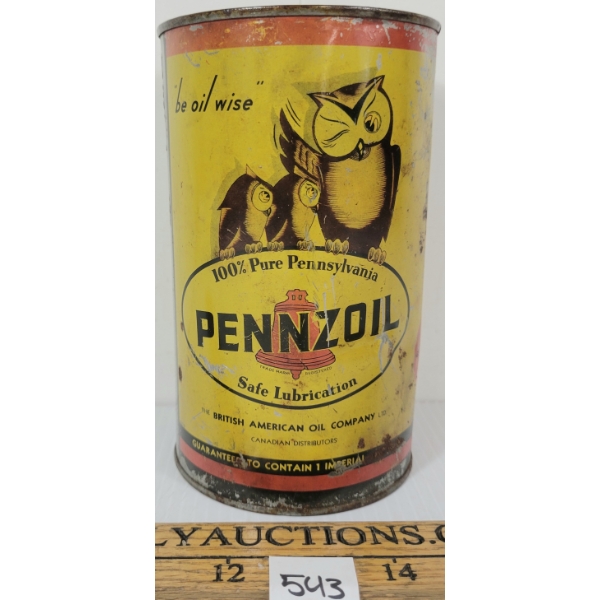 PENNZOIL MOTOR OIL - QT