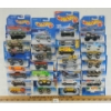 Image 1 : LOT OF 30 - HOTWHEELS - FORD TRANSIT WRECKER, MERCEDES-BENZ UNIMOG, TALL RYDER, ETC