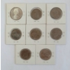 Image 2 : LOT OF 8 - 1967-1973 CDN 50 CENT COINS