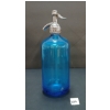 Image 2 : ZARROW BOTTLING CO - COBALT BLUE ACID-ETCHED - 26OZ SELTZER BOTTLE