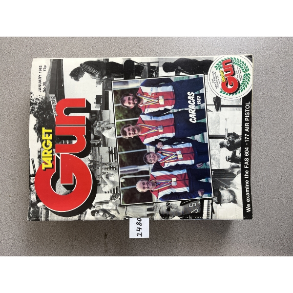 JOB LOT - PUBLICATIONS: APPROX 50X TARGET GUN MAGAZINE  