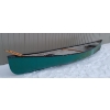 Image 1 : NORTH WOODS 15FT FIBRE GLASS CANOE W/ PADDLES