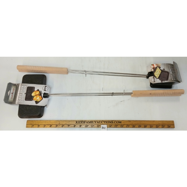 LOT OF 2 - CAMP CHEF COOKING IRONS