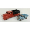 Image 1 : LOT OF 2 - PRESSED STEEL DUMP TRUCKS