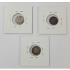 Image 4 : LOT OF 3 - 1890 & 1891 CDN 5 CENT SILVER COINS