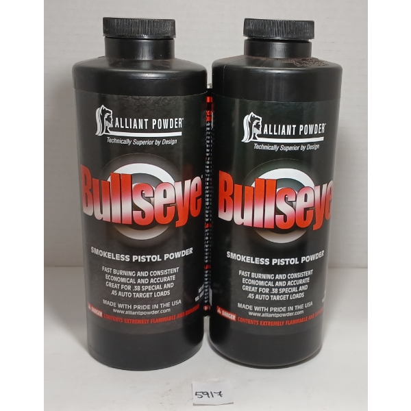POWDER: ALLIANT BULLSEYE SMOKELESS PISTOL POWDER - 1.10LB