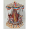Image 4 : JOSEF WAGNER TIN LITHO WIND UP HORSE CAROUSEL