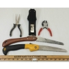 Image 2 : LOT OF 4 - HUNTER'S SAWS, PLIERS & SNIPS
