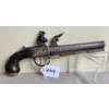 Image 2 : QUEEN ANNE STYLE FLINTLOCK PISTOL IN APPROX .470 BP 