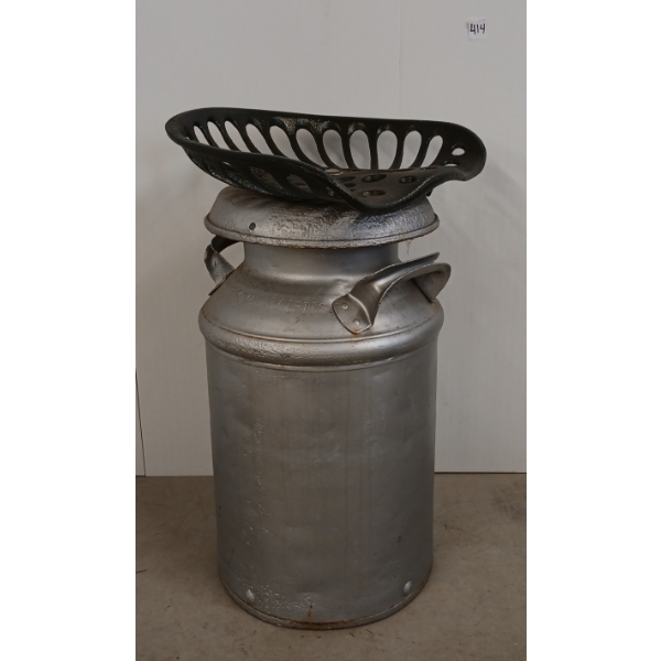 MOUNT ROYAL DAIRIES MILK CAN SEAT