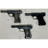 Image 1 : LOT OF 3 - PROHIBITED HANDGUNS