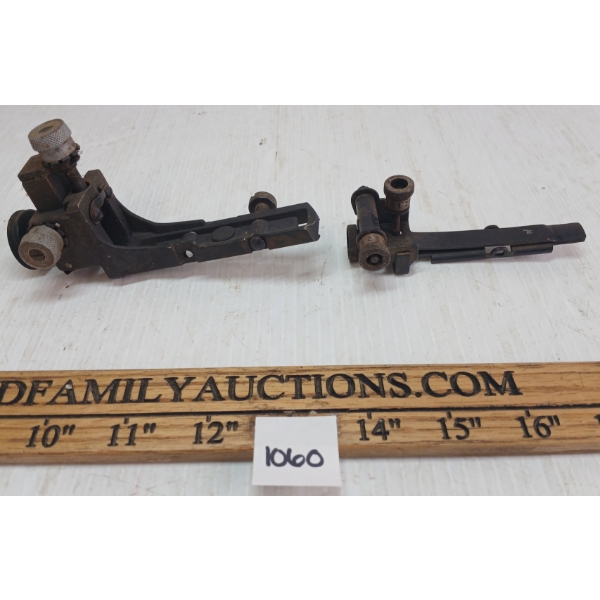 LOT OF 2 - UNKNOWN RIFLE SIGHTS