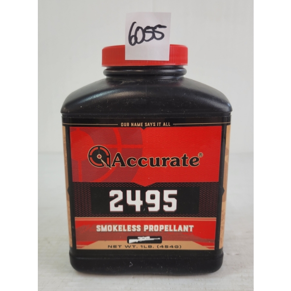 POWDER: 1LBS ACCURATE 2495 POWDER - SEALED