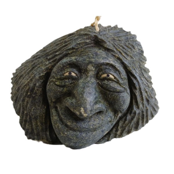 FACE BY UNKNOWN ARTIST - STONE HANGING
