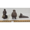 Image 4 : LOT OF 3 - CAST FIGURES & SNAIL DOOR STOP
