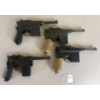 Image 2 : LOT OF 4 - TOY MAUSER C96 PISTOLS - NO PAL REQUIRED 