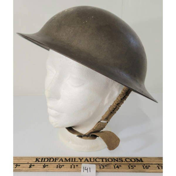 WWII BRODIE WARDEN HELMET
