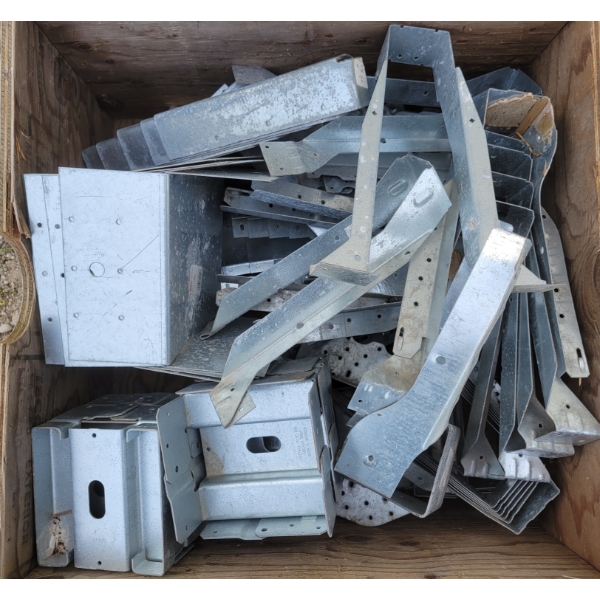 QTY OF DECK JOIST HANGERS