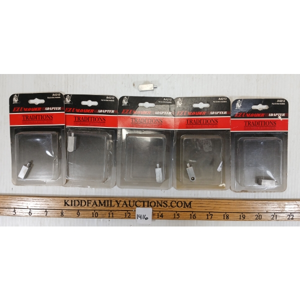 LOT OF 6 - EZ UNLOADER ADAPTERS