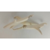 Image 9 : TWO WHALES W/ STAND BY UNKNOWN ARTIST - BONE