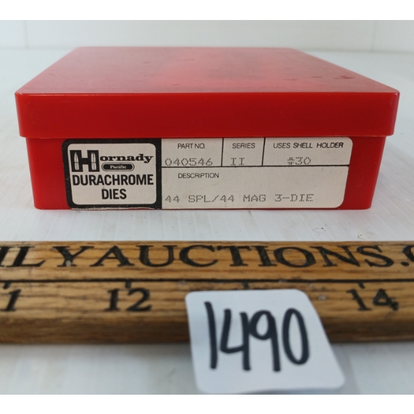 HORNADY DURCHROME SERIES II .44SPL / .44MAG 3PC DIE SET