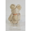 Image 4 : VINTAGE JOINTED TEDDY BEAR W/ SQUEAKER