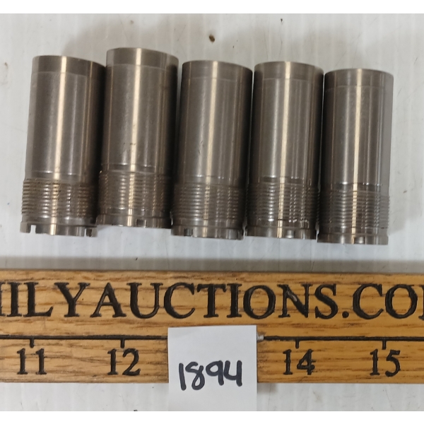 LOT OF 5 - UNMARKED 12GA CHOKES