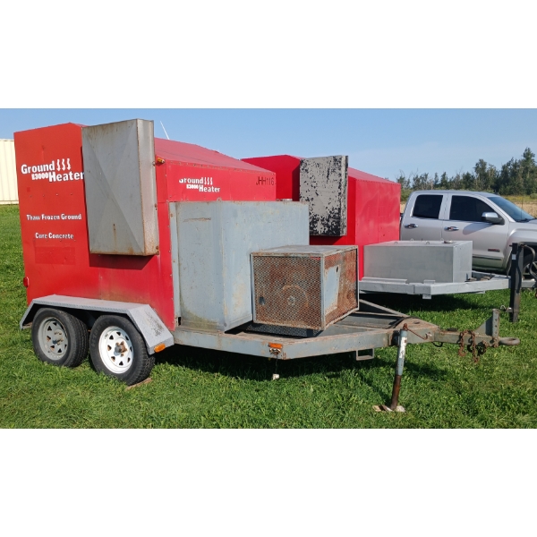 GROUND HEATER - MODEL E3000 - 250,000 BTU